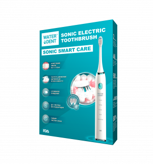 Звуковая электрическая зубная щетка Waterdent SONIC SMART CARE