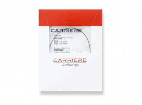 Дуга M-Series Cu Nitanium Carriere D-LX 35 Stop SP дуга .019x.025''/0.48x0.64 мм., шт