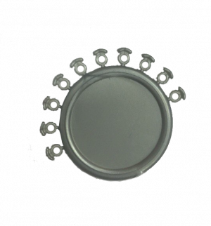 Эл. лигатура с подушечкой 10 колец серая (3М)